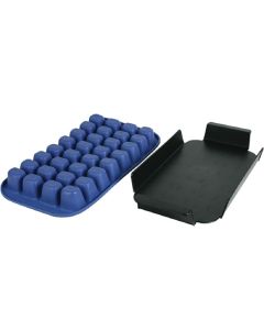 Siliconen ijsblokjesbak