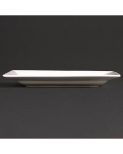 Olympia Lumina rechthoekige schalen met brede rand 20x13cm