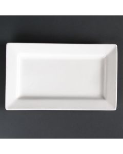 Olympia Lumina rechthoekige schalen met brede rand 25,7x15,5cm