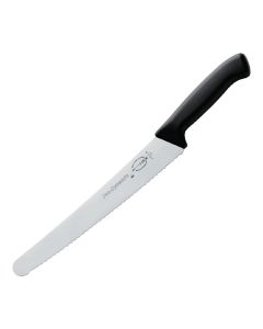 Dick Pro Dynamic HACCP gekarteld bakkersmes zwart 25,5cm