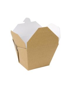 Colpac recyclebare vierkante voedseldozen 750ml (250 stuks)