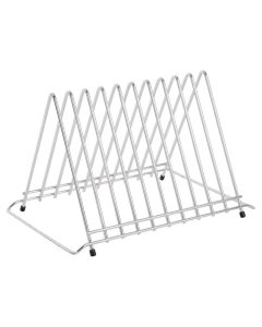 Hygiplas RVS snijplankenrek 10x 30mm