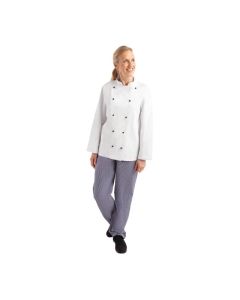 Whites Chicago unisex koksbuis lange mouw wit XXL