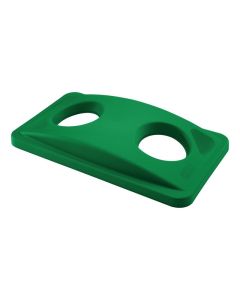 Rubbermaid Slim Jim deksel groen