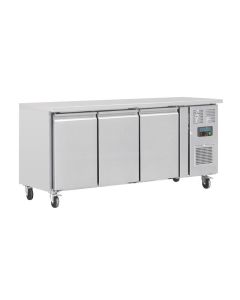 Polar U-serie 3-deurs koelwerkbank 339L