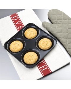 Vogue carbonstalen anti-kleef bakvorm 4 vormen