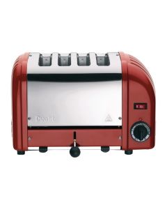 Dualit Vario broodrooster 4 sleuven rood 40353