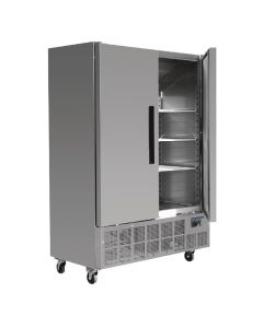 Polar G-serie 2-deurs slimline RVS vriezer 960L