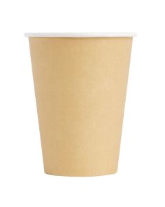 Fiesta Recyclable koffiebekers enkelwandig lichtbruin 34cl