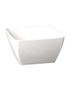 APS Pure vierkante melamine kom wit 9x9cm