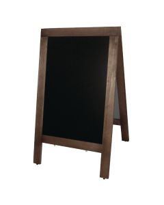 Olympia houten stoepbord 120x70cm