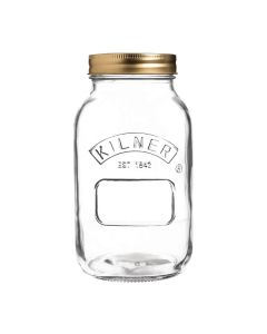 Kilner weckpot met schroefdeksel 1L