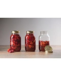 Kilner weckpot met schroefdeksel 1L