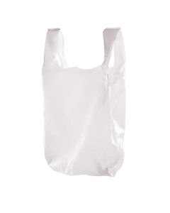 Grote witte plastic zakken