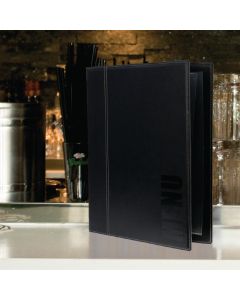 Securit Trendy menumap A4 zwart