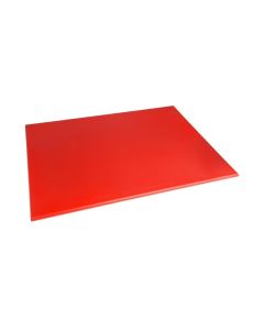 Hygiplas HDPE snijplank rood 600x450x12mm