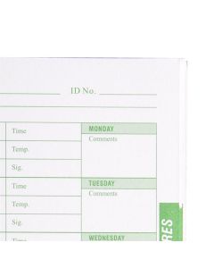 Hygiplas temperatuur logboek