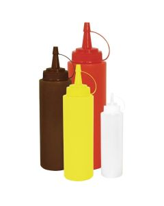 Vogue portioneer knijpfles geel 34cl
