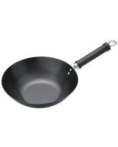 Kitchen Craft anti-kleef wok met platte bodem 30,5cm