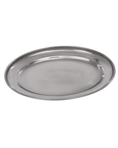 Olympia ovale RVS serveerschaal 20cm