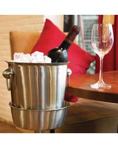 Olympia RVS standaard voor wijnkoeler K406