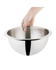 Vogue RVS beslagkom met maatverdeling 2,65L