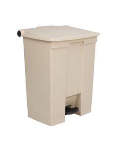 Rubbermaid pedaalemmer beige 68L