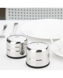 Olympia jumbo RVS peper- en zoutstrooier