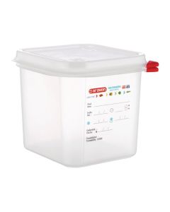 Araven GN 1/6 voedselbak met deksel 2,6L