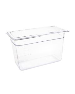 Vogue polycarbonaat bak transparant GN 1/3 200mm