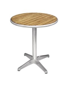 Bolero ronde tafel met essenhouten blad 60cm