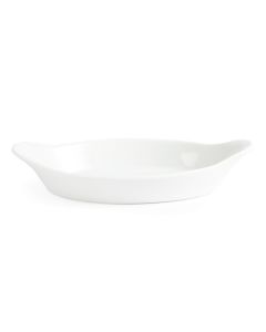 Olympia Whiteware ovale gratineerschalen 29x16,6cm