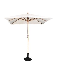 Bolero vierkante crème parasol 2,5 meter