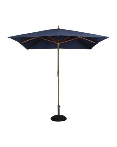 Bolero vierkante donkerblauwe parasol 2,5 meter