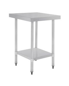 Vogue RVS werktafel zonder achteropstand 90x60x70cm