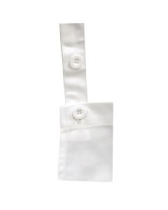 Whites kinderschort wit