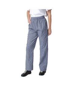 Whites Vegas koksbroek blauw-wit geruit S