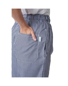 Whites Vegas koksbroek blauw-wit geruit XXL