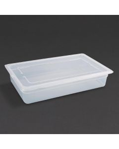 Vogue Polypropylene GN1/1 bak met deksel 100mm