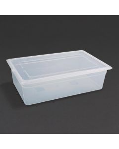 Vogue Polypropylene GN1/1 bak met deksel 150mm