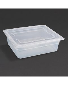 Vogue Polypropylene GN1/2 bak met deksel 150mm