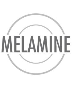 Marone melamine kom zwart 24cm