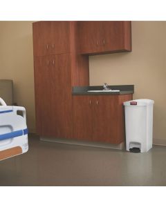 Rubbermaid pedaalemmer beige 50ltr