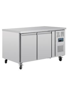 Polar 2deurs patisserie werkbank 427ltr