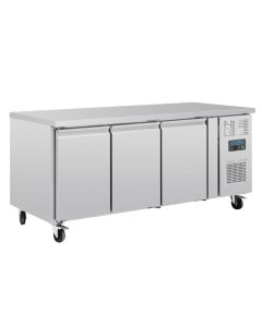 Polar 3deurs patisserie werkbank 634ltr