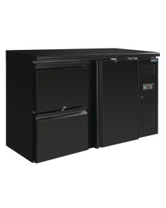 Polar U-serie werkbank koeling 1 deur en 2 laden