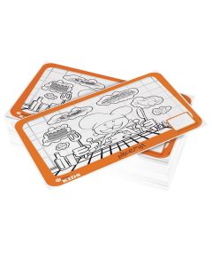 Dining Kids placemats om in te kleuren