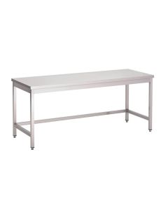 Gastro M RVS werktafel zonder onderblad 85x150x70cm