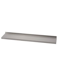 Gastro M RVS wandplank zonder steunen 150x40cm