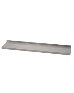 Gastro M RVS wandplank zonder steunen 160x40cm